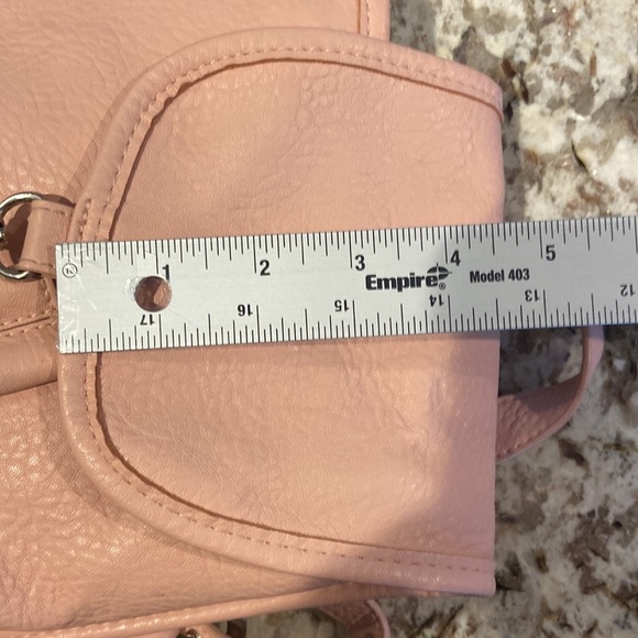 Free People Josie Lt Pink Vegan Leather back pack small size for the min… - Picture 12 of 14
